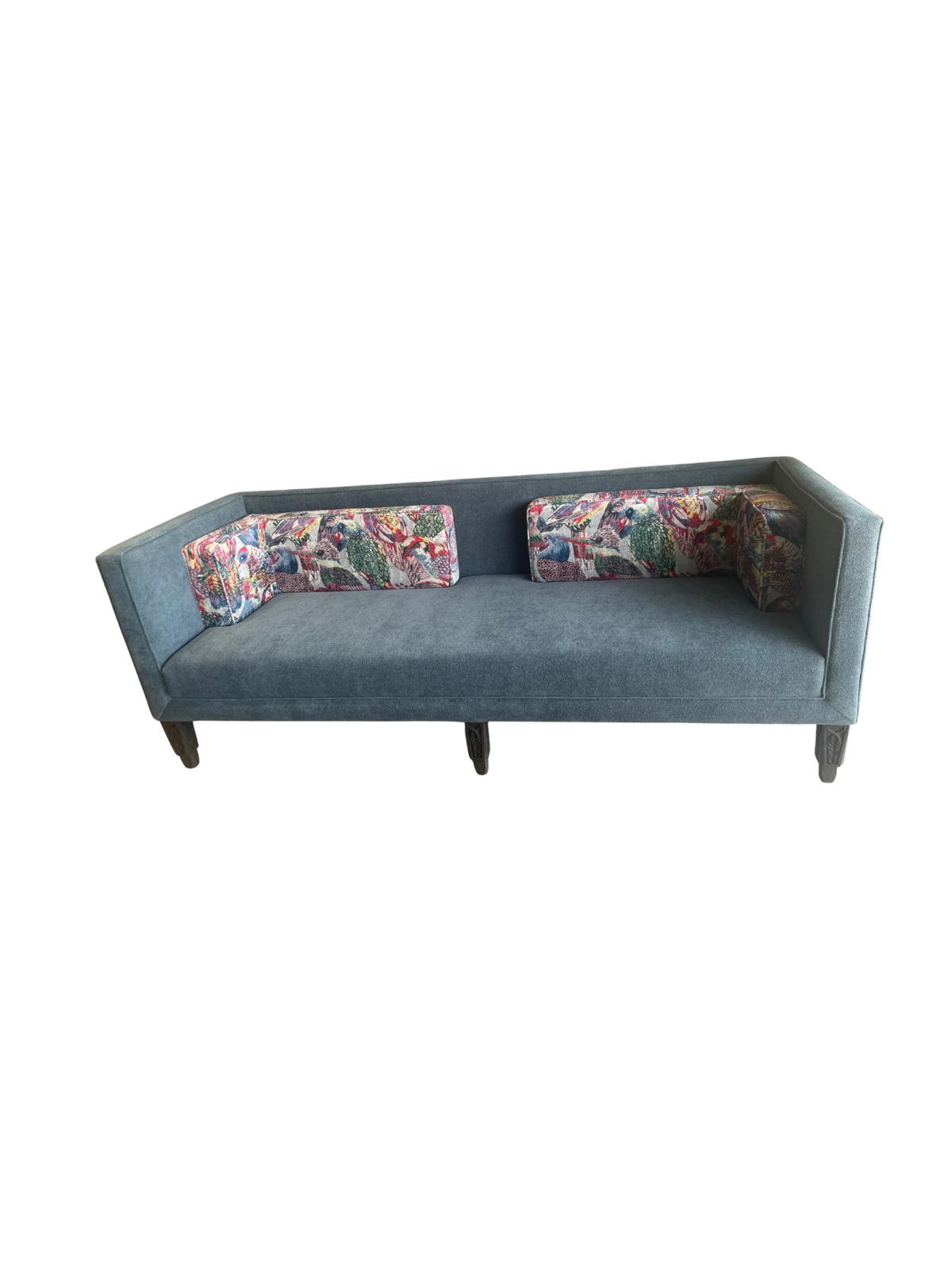 Bird fabric sofa