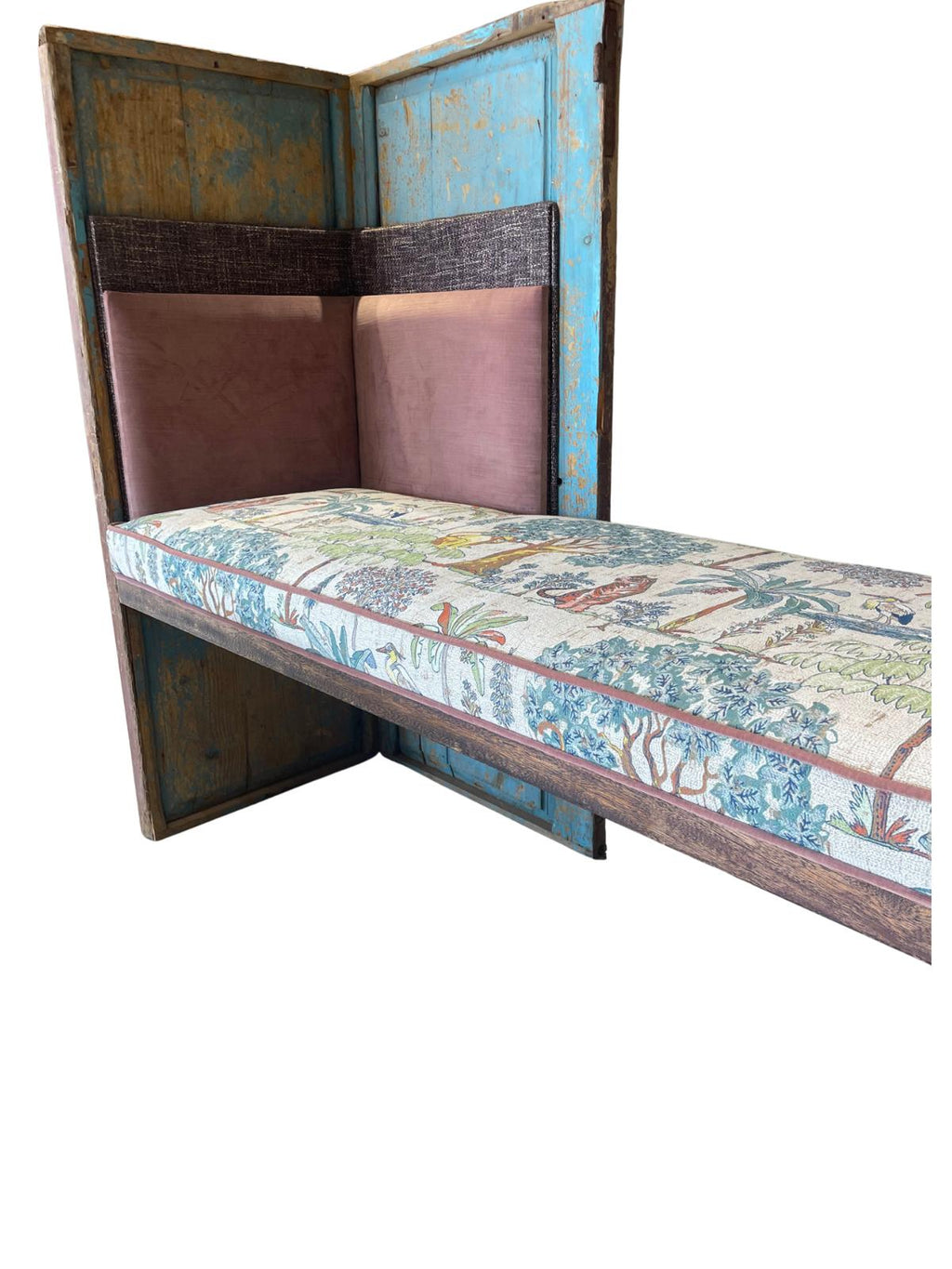E 3    Egyptian Antique door bench
