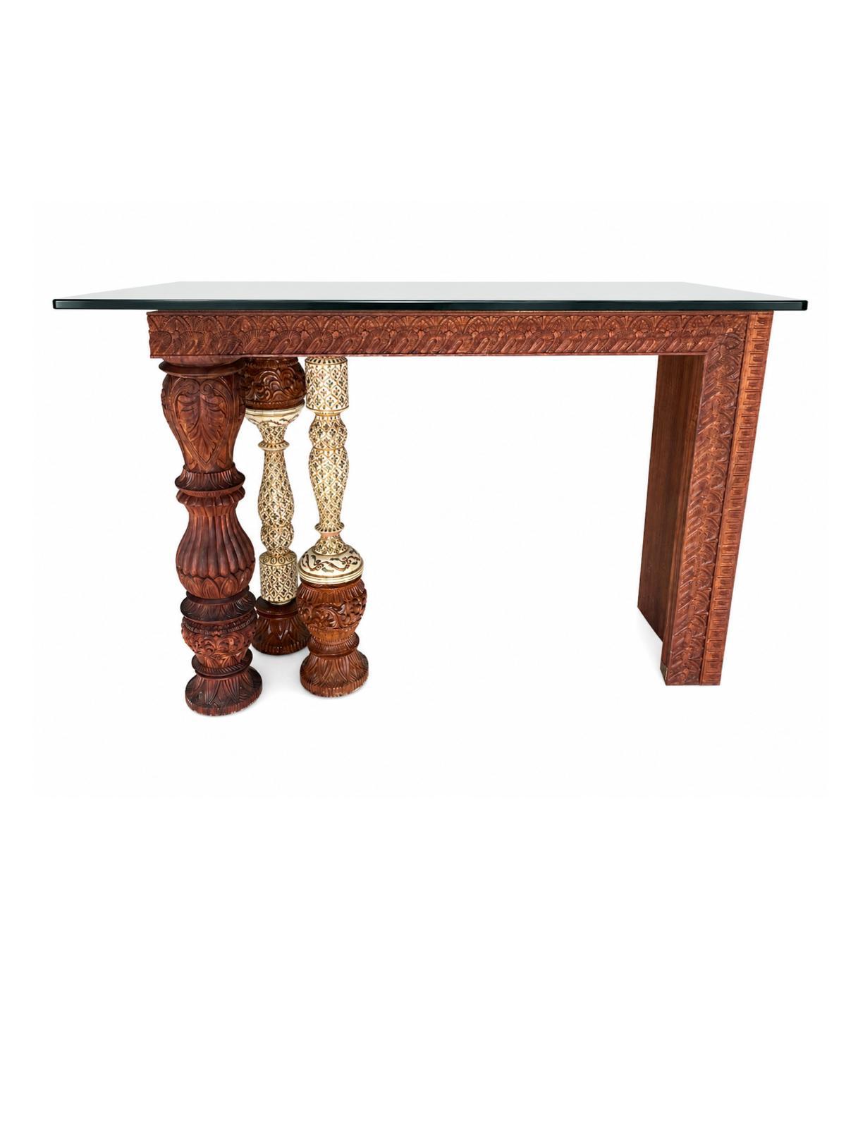 Indian camel bone dinning table
