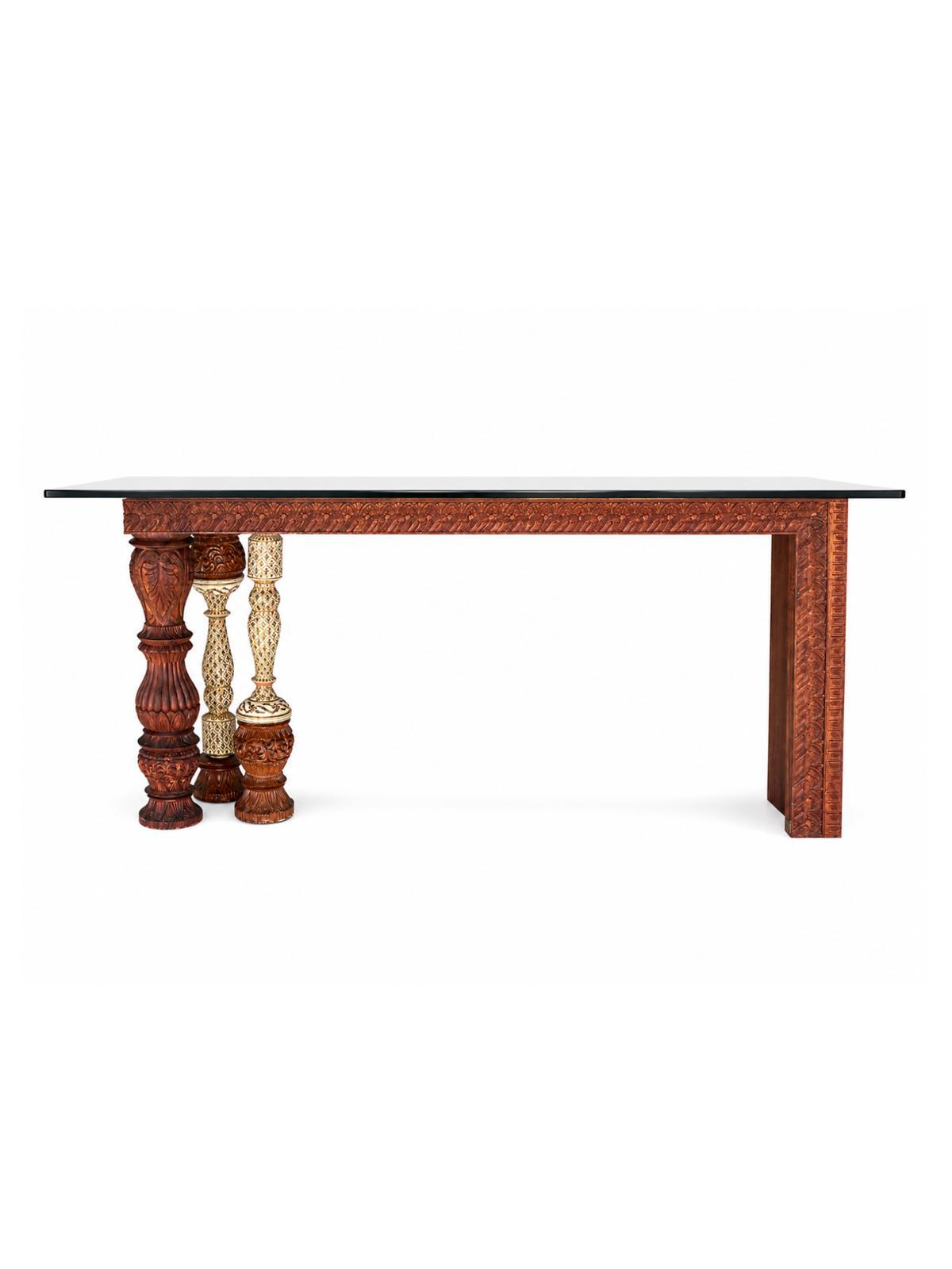 Indian camel bone dinning table