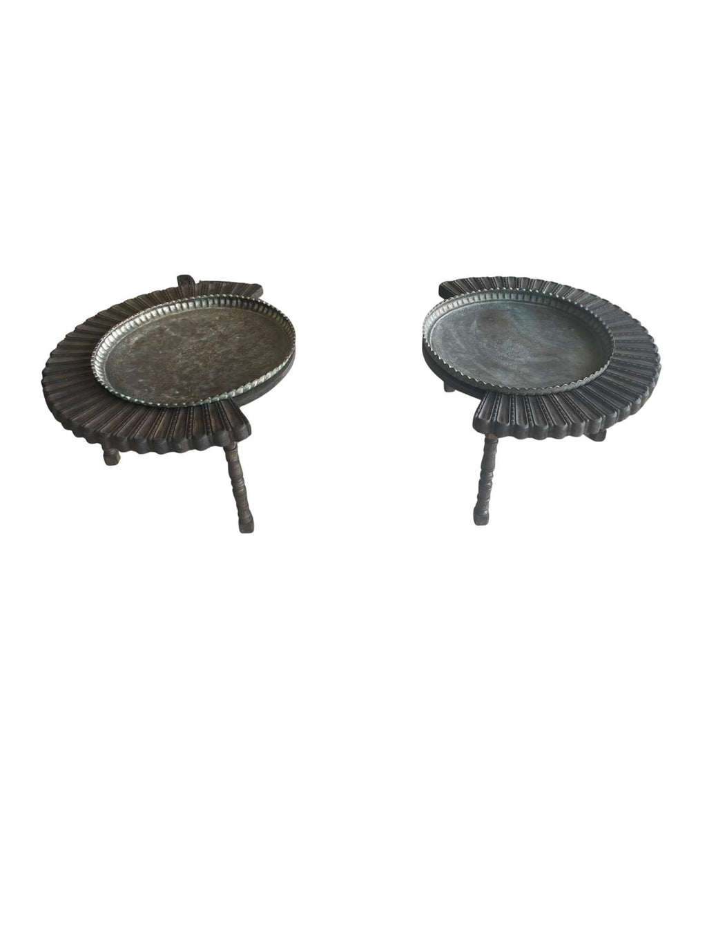 Iraqi antique tray center table