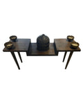 E 28     Mogul Indian Bronze Console