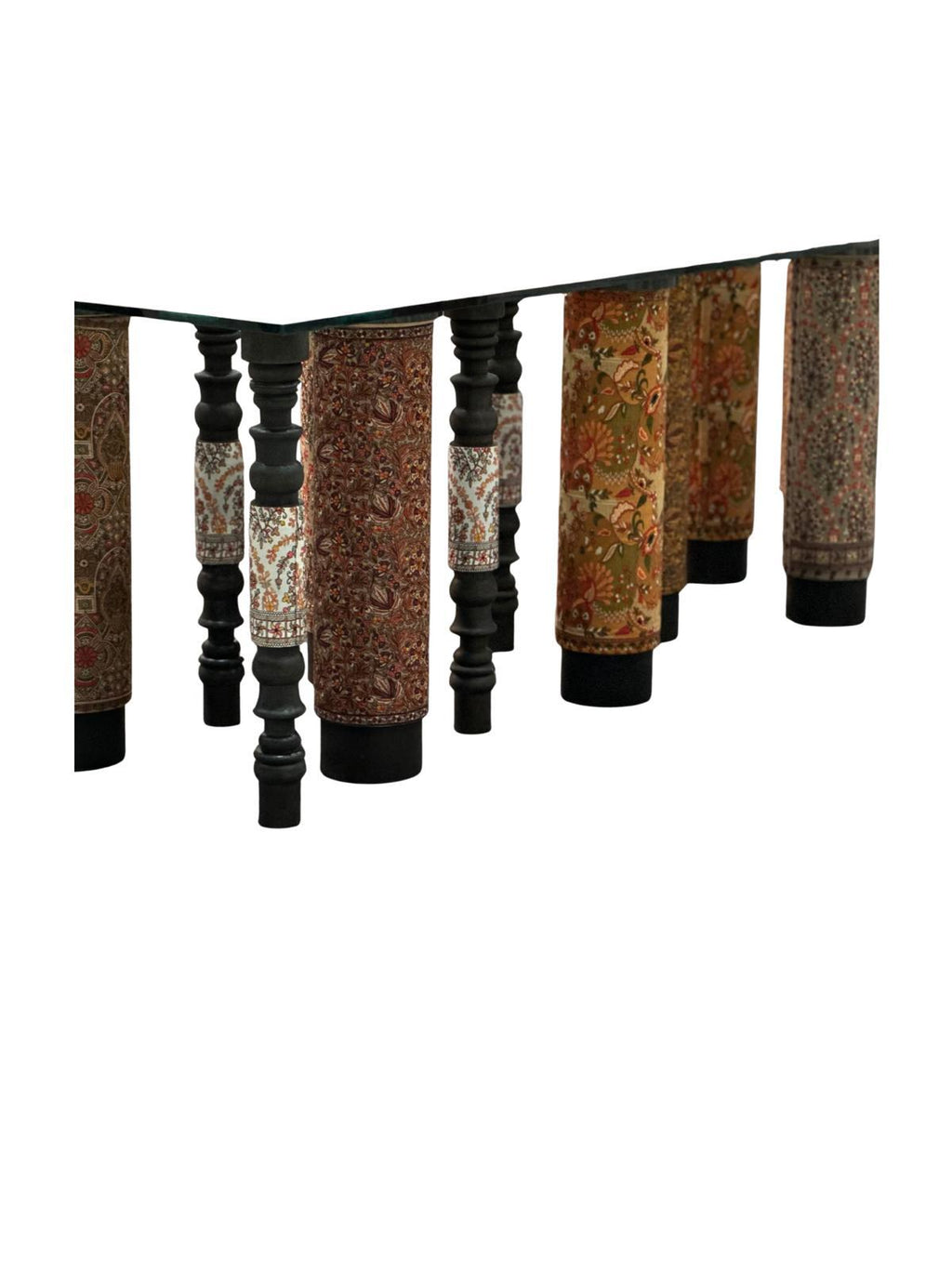 Pashmina Shawls Dining Table
