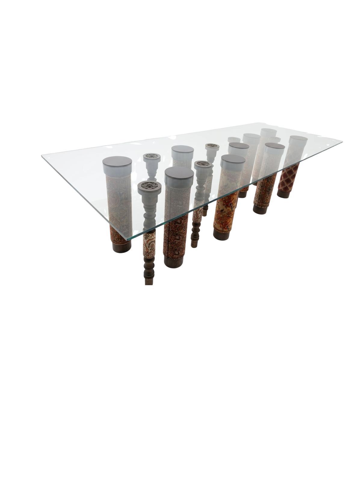 Pashmina Shawls Dining Table