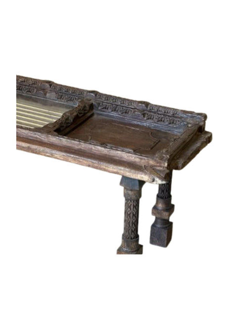 Antique Rajshahi panel table