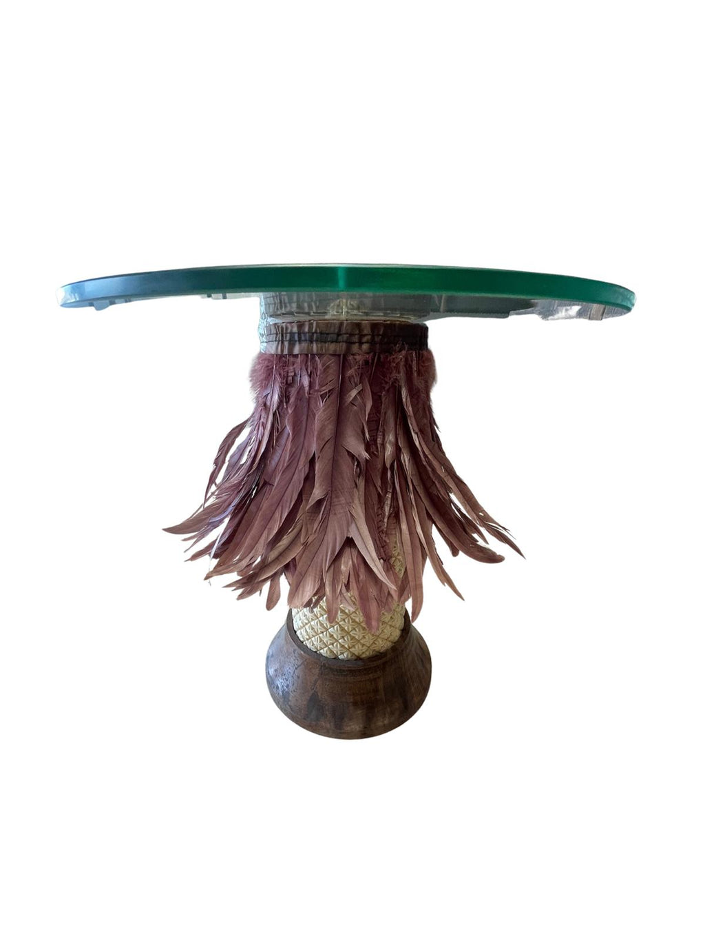 Feather small side table
