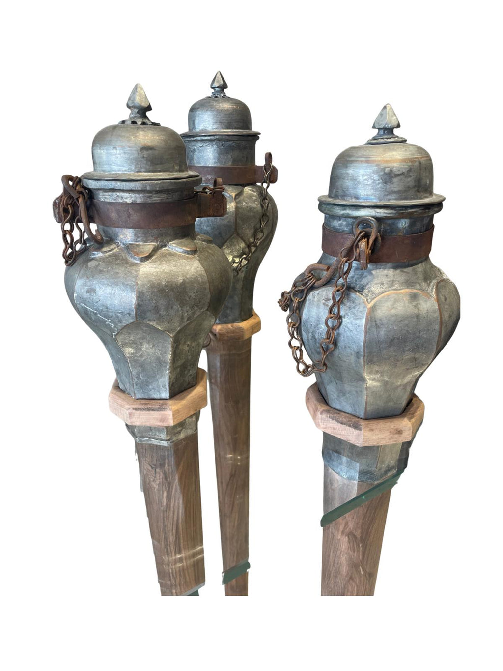 Iraqi Antique water vessel console